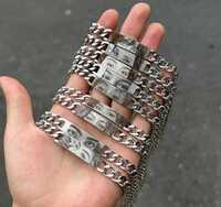 Eye Chain Bracelet - Color: Silver