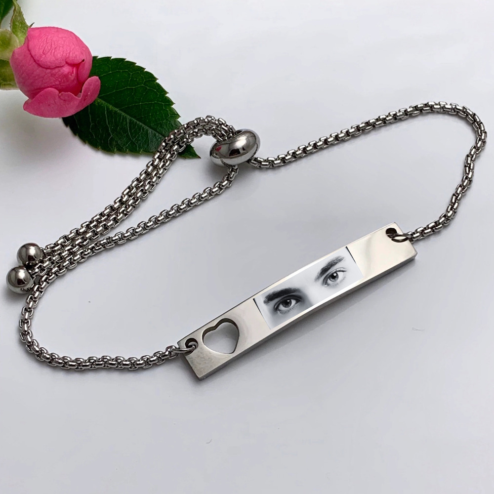 Eye Pendant Bracelet - Color: Silver