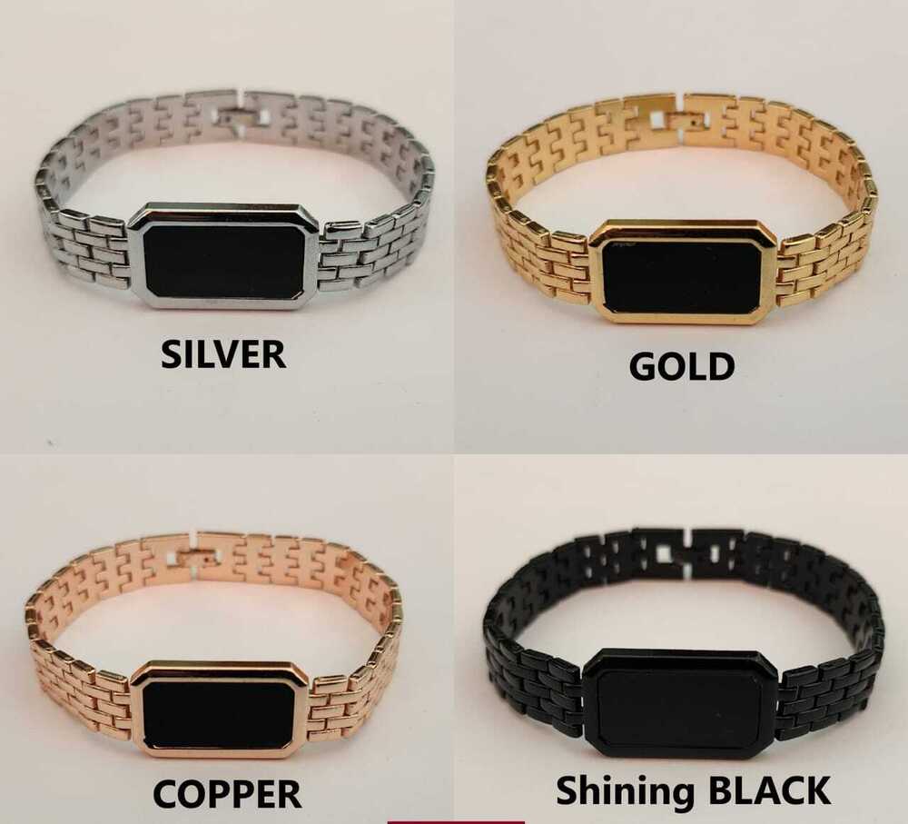 Rolex Chain Acrylic Name Bracelet - Color: Multicolor