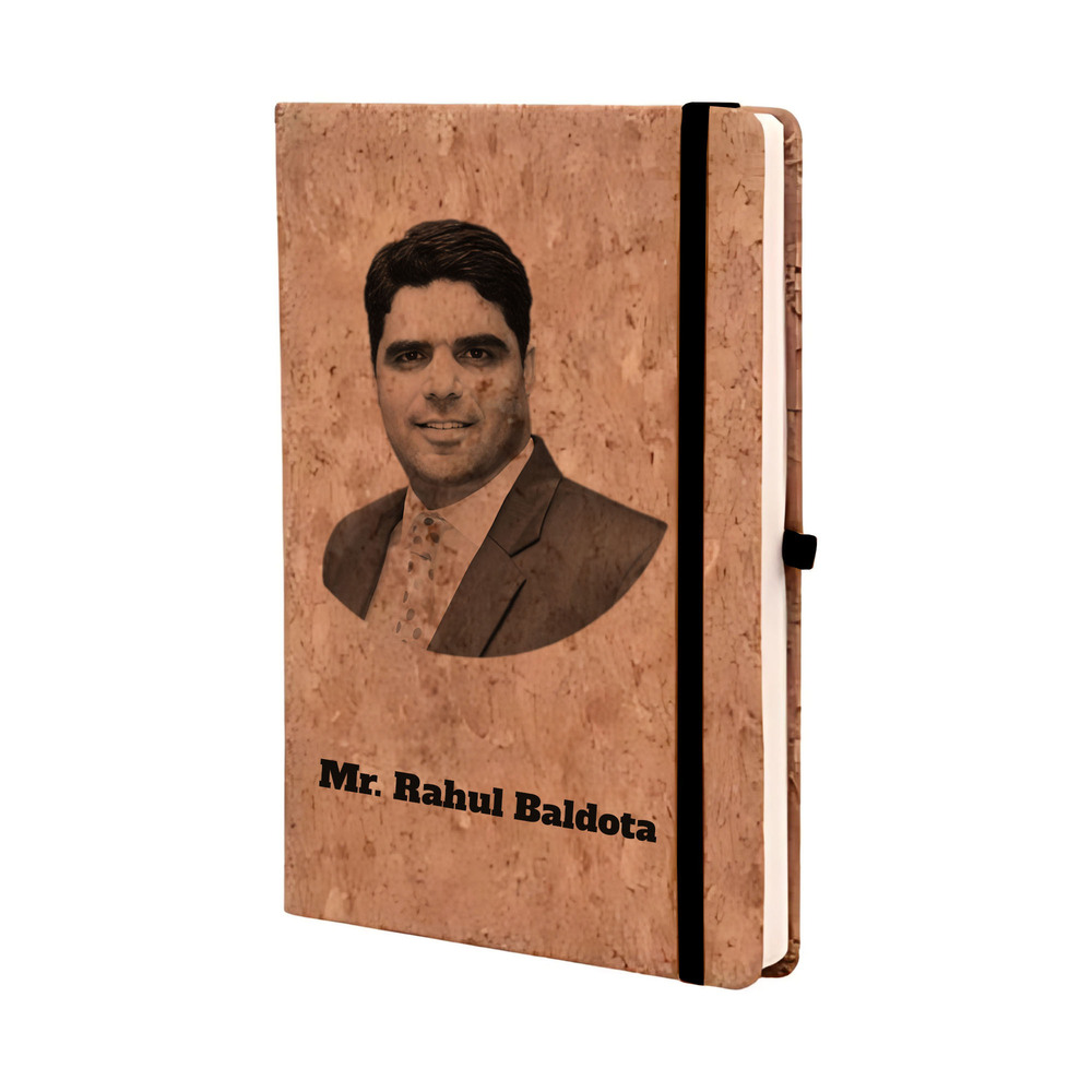 Cork A5 Diary - Color: Brown