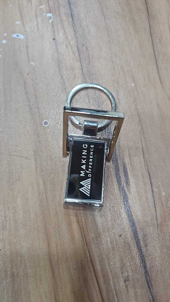 Engraving On Keychain - Color: Silver