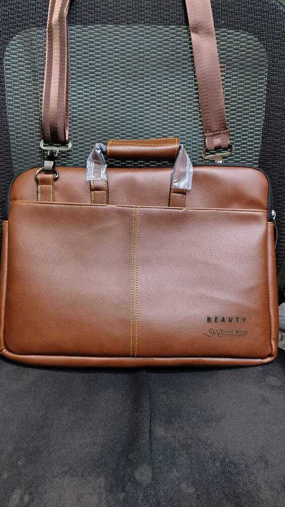 Customizable Laptop Bag - Color: Brown