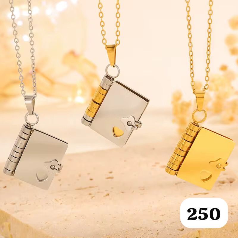 Book Pendant - Color: Multicolor