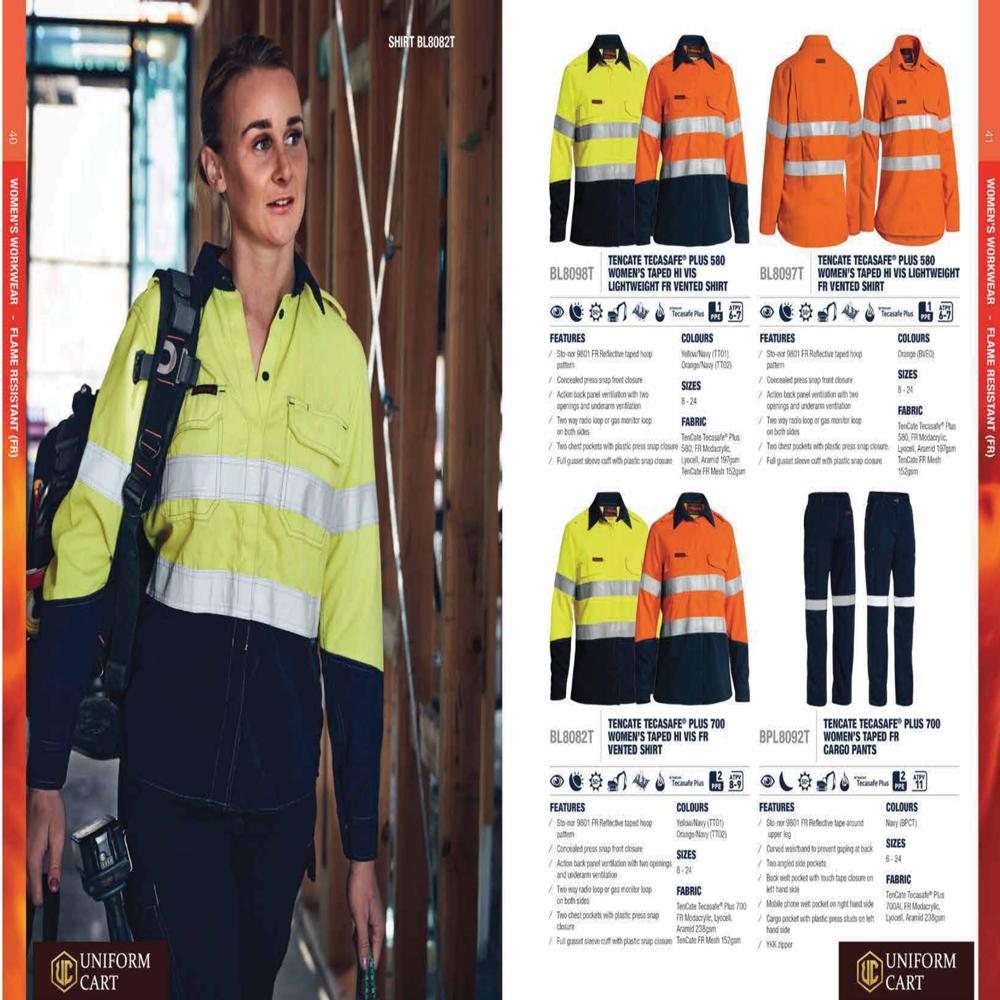 Women Industrial Uniform - Color: Multi