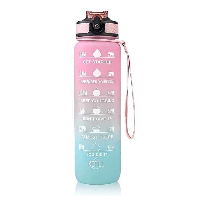 motivational water bottle