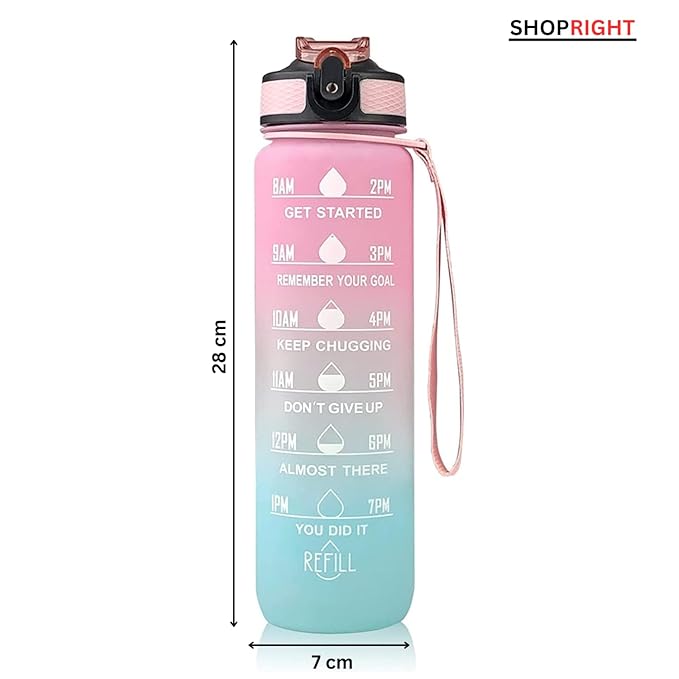 motivational water bottle