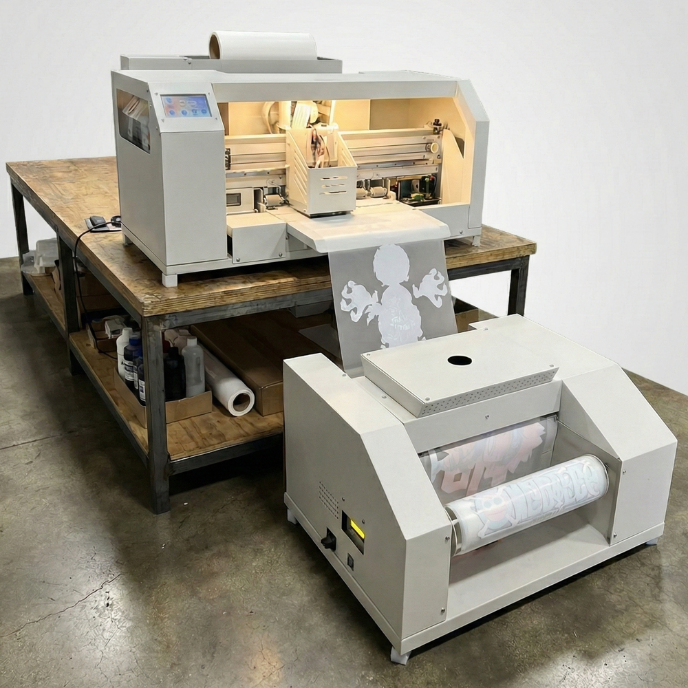 A3 Dtf Printer With Powder Shaker - Application: Tshirts
