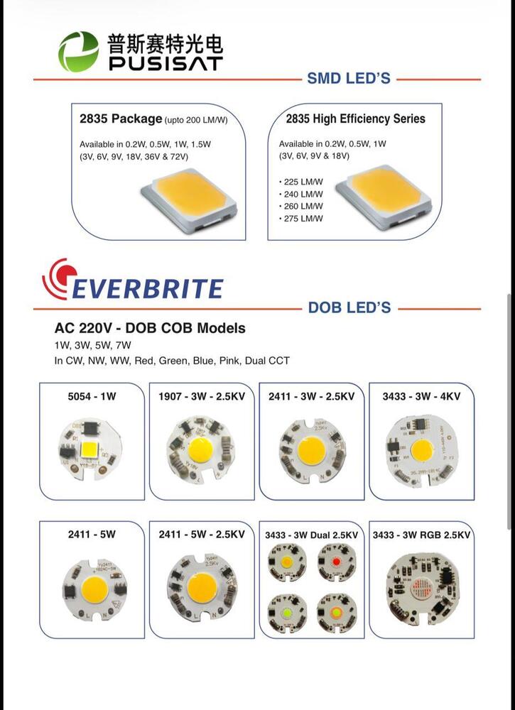 3030 6V 250 MA SMD LED