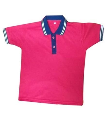 Men School Red T Shirt