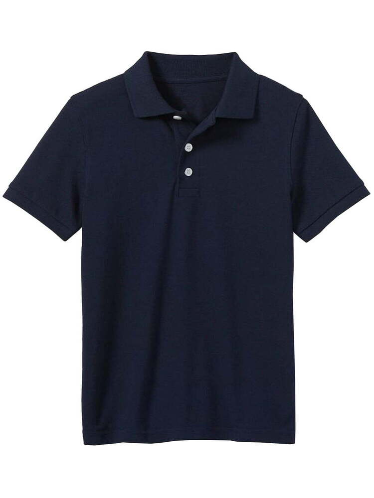 School Uniform Cotton T Shirt - Color: Green