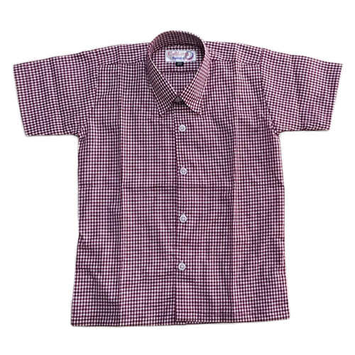 Cotton Plain Formal Half Sleeve Shirt