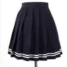 Cotton Uniform Skirt