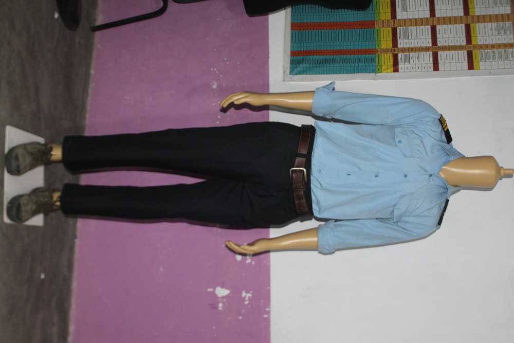 Security Guard Uniform - Color: Black