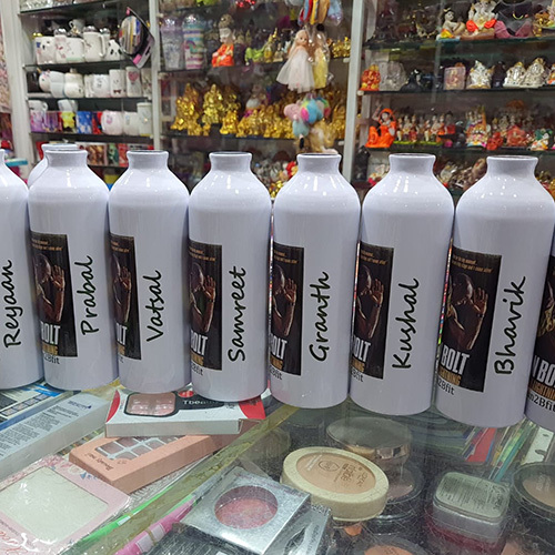 Personalised Printed Water Bottles - Color: Multicolor