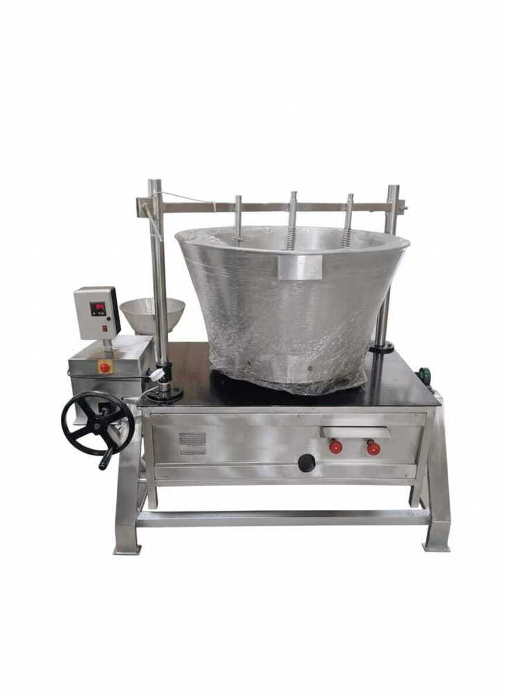Tilting Model Gas Operated Khoya Making Machine - Capacity: 130 Ltr