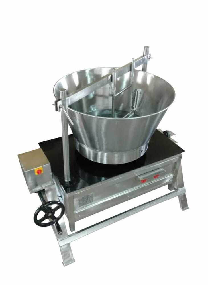 Tilting Model Gas Operated Khoya Making Machine