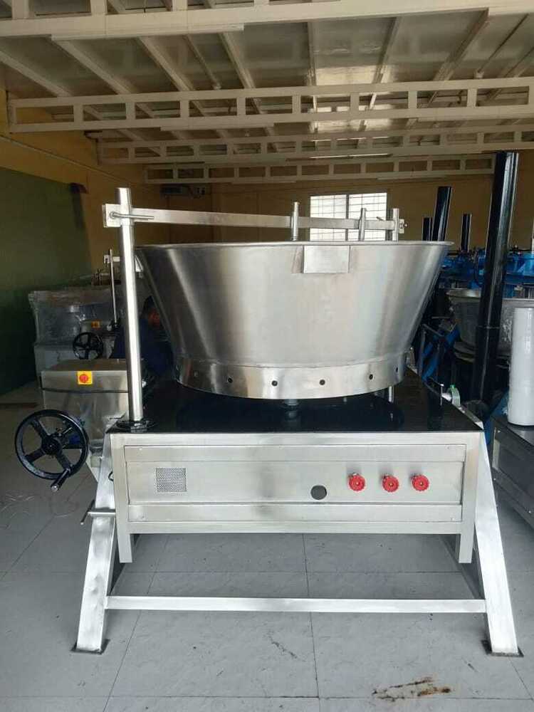 Tilting Model Gas Operated Khoya Making Machine