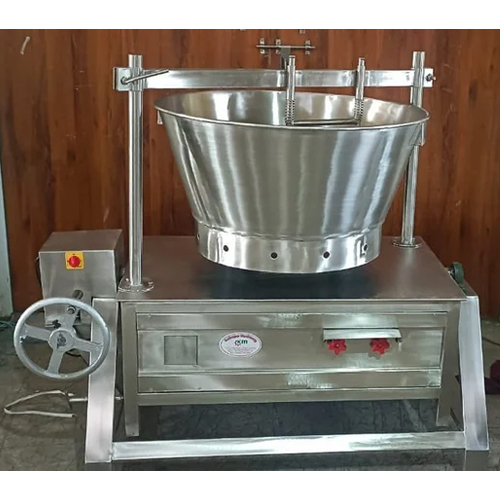 Fully Ss Khoya Making Machine - Color: Silver