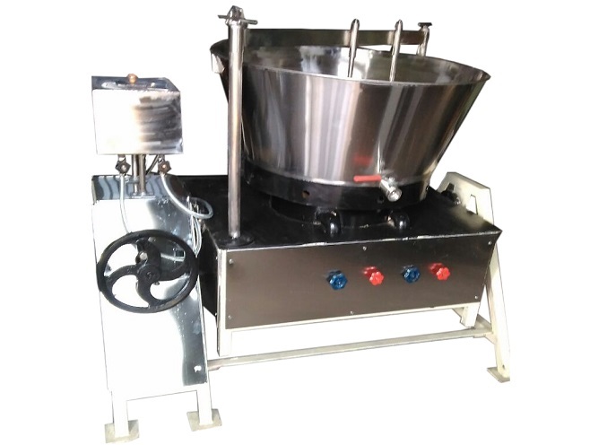 Tilting Model Gas And Diesel Operated Khoya Machine - Capacity: 130 Ltr