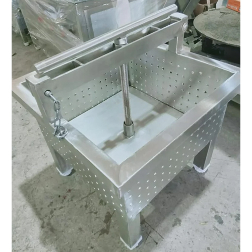 Paneer Press Machine - Color: Silver