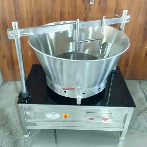 Rabdi Making Machine - Color: Silver