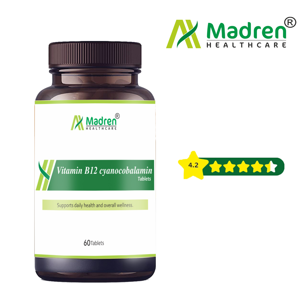 Vitamin B12 (cyanocobalamin) Tablet - Age Group: For Adults