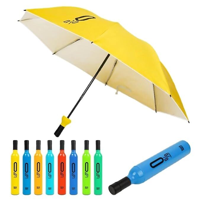 Plastic Bottle Shape Umbrella - Application: Commercial