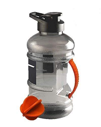 Black 1500 Ml Gym Gallon Bottle For Home Utility