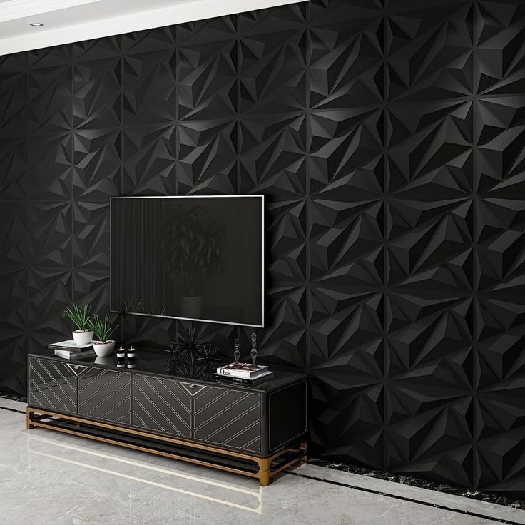 3d Panel Pvc Designer Wall Frames Pvc 3d Designer Wall Panels For Interiors Paintable - Tile Sort: Mosaic