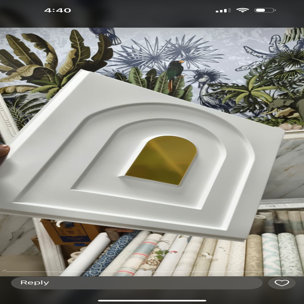 3D PANEL PVC DESIGNER WALL FRAMES PVC 3D designer wall panels for interiors paintable