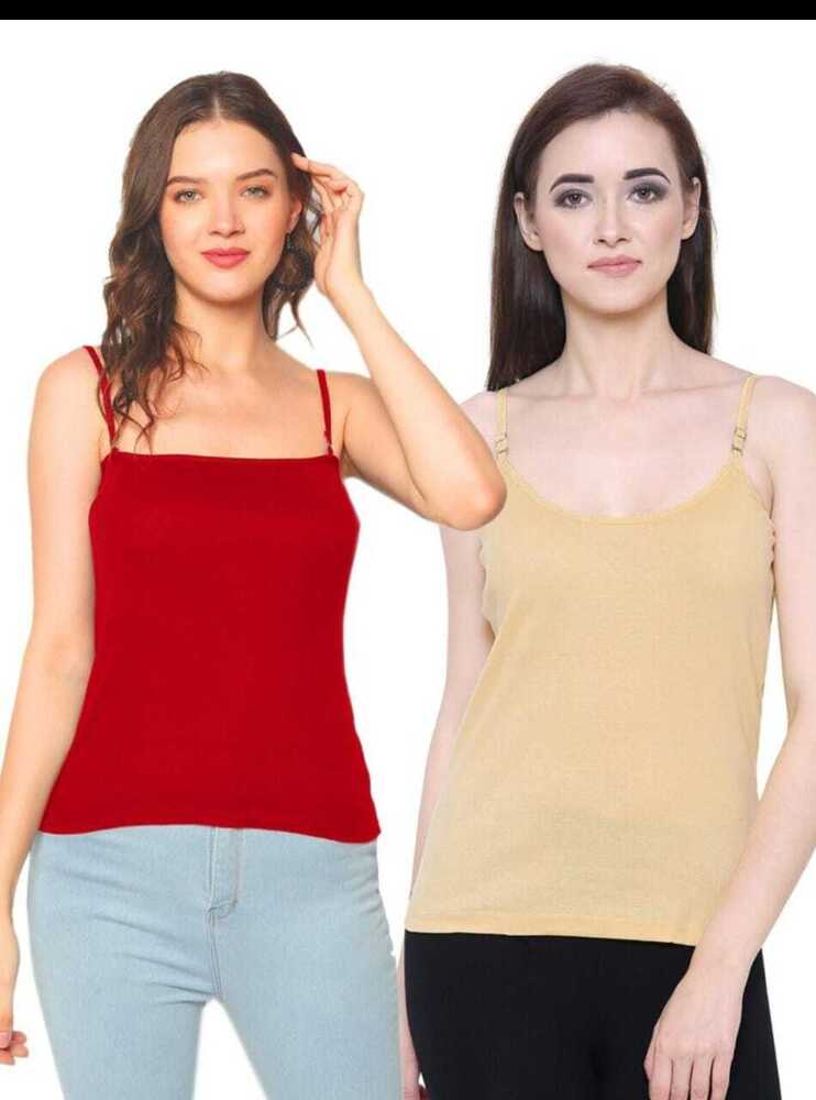 Ladies Adusjustable Cotton Camisole