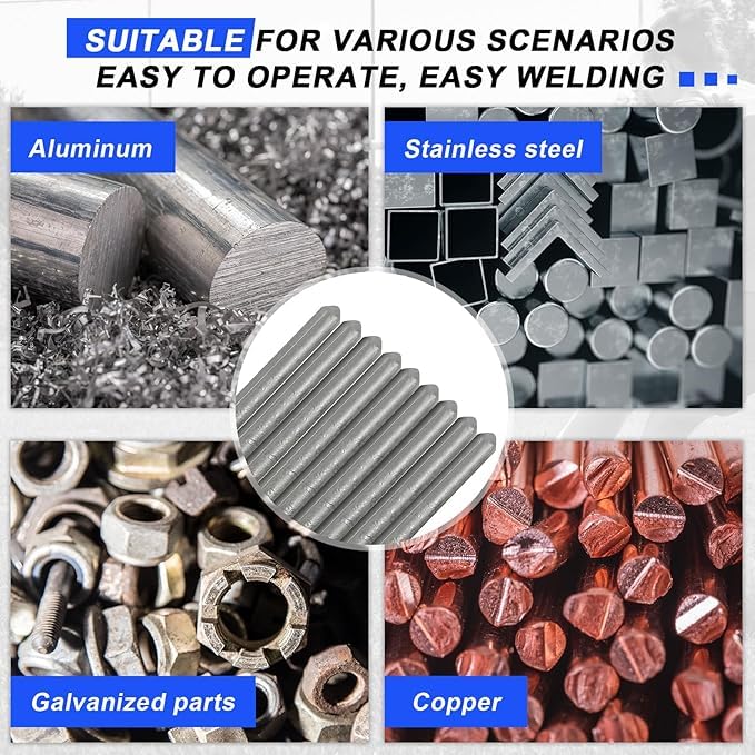 3Pcs Low Temperature Universal Welding Rod Metal