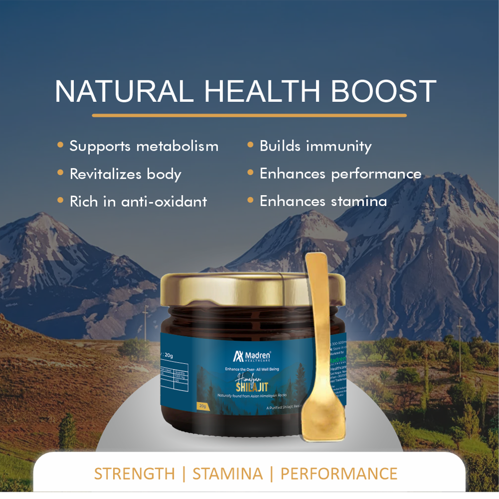 Shilajit Resin - Age Group: For Adults