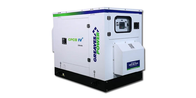 25 Kva Dg Set - Color: White