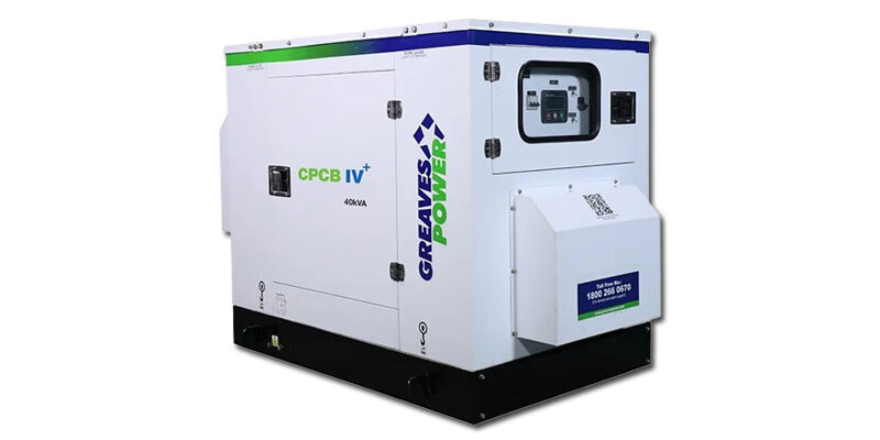 40 Kva Dg Set - Color: White