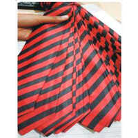 Polyester Tie - Color: Red And Black