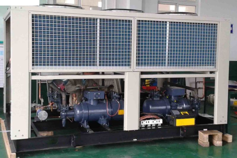 80 Tr Air Cooled Chiller Export - Application: Chilling Water