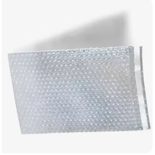 Plain Transparent Air Bubble Pouch - Color: White