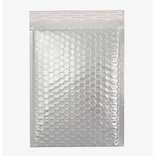 Plain Transparent Air Bubble Pouch - Color: White