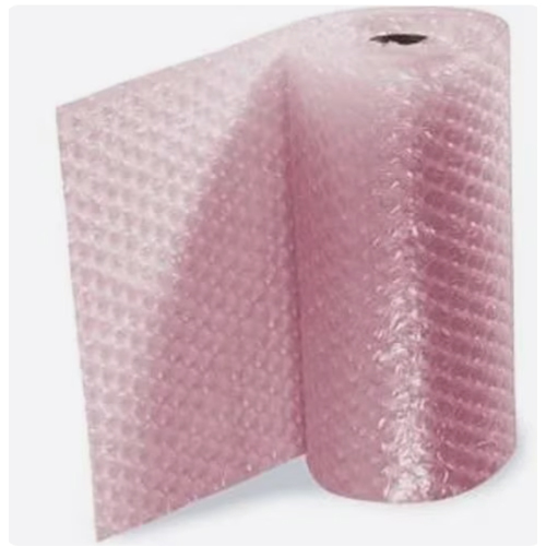 Anti Static Air Bubble Sheet Pink