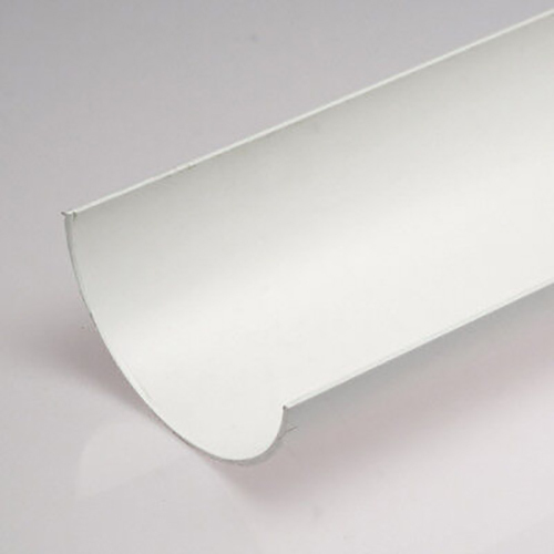 Round Pvc Gutter - Color: White