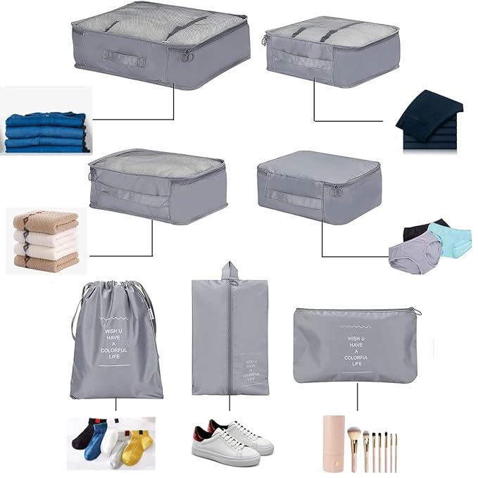  7 in 1 clothe storage bag