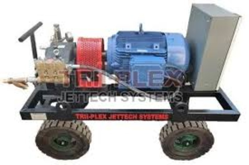 Hydro-blasting Equipment - High Strength Electric Piston Pump | Advanced Cleaning For Boilers, Pipes, Drainage Lines, Tanks