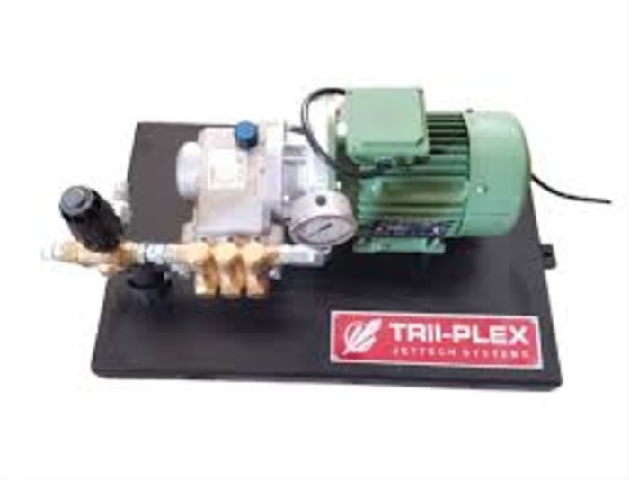 Triplex Plunger Hydro Test Pump - Flow Rate: 20 Lpm