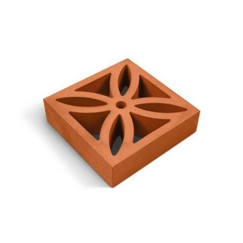 Amber Terracotta Clay Jali