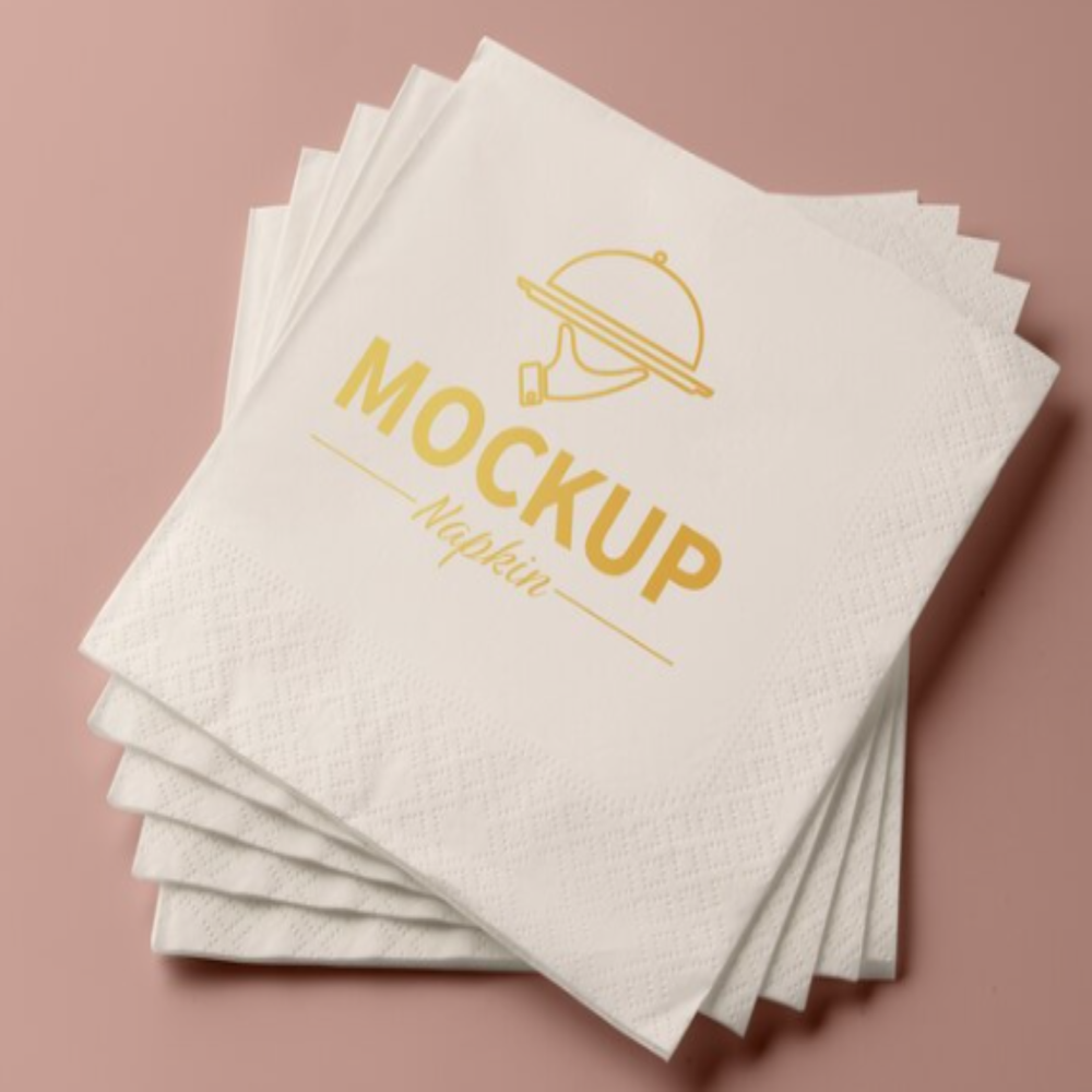 customized logo printed tissue