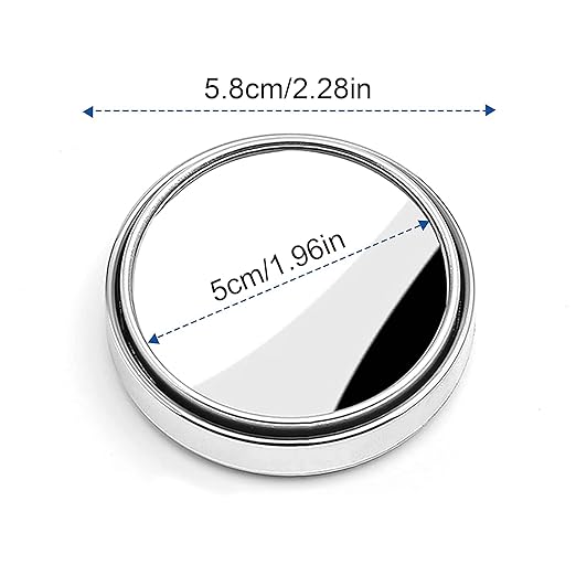 Car Blind Spot Mirror - Color: Transperent