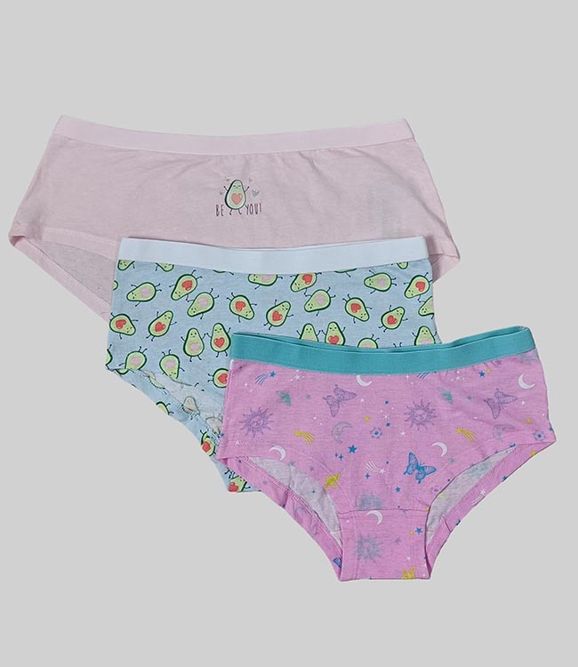 G22059 PRIMARK and JEFF & CO Girls Printed Briefs