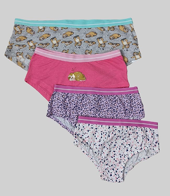 G22059 PRIMARK and JEFF & CO Girls Printed Briefs
