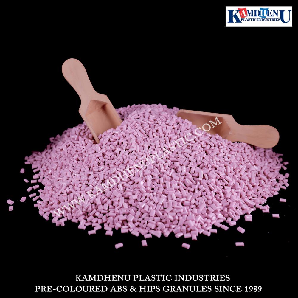 Baby Pink English Color Abs Granules - Color: Different Available